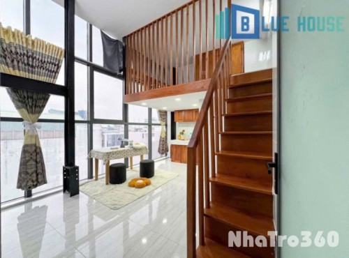 Căn hộ DUPLEX khôgn giới hạn người ở với cửa sổ to full nội thất