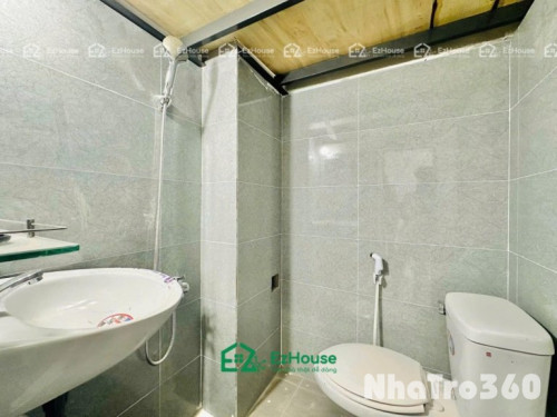 Gác cao, full nội thất, mới hoàn toàn, 35m2