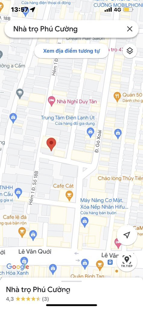 Phòng trọ bình tân-lê văn quới