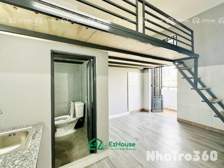 Gác cao, full nội thất, mới hoàn toàn, 35m2