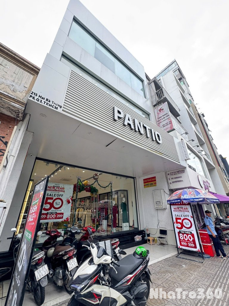 Cho thuê nhà 85-87-87B Đề Thám, phường Cầu Ông Lãnh, Quận 1. Giá 130 Triệu