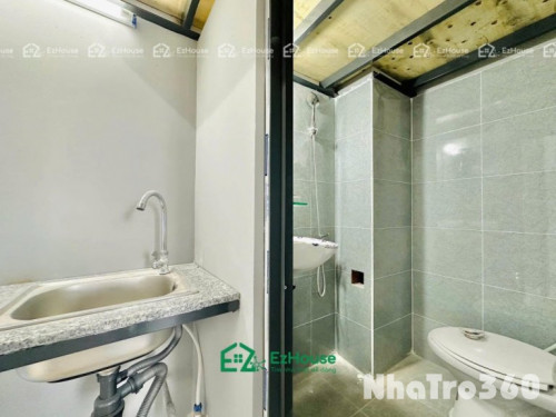 Gác cao, full nội thất, mới hoàn toàn, 35m2