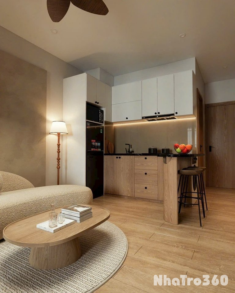 Căn Hộ 1 Phòng Ngủ Ban Công Full Nội Thất Tại Q7