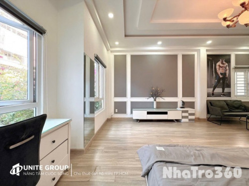 CĂN HỘ FULL NỘI THẤT CỬA SỔ LỚN NGAY BV BÌNH DÂN