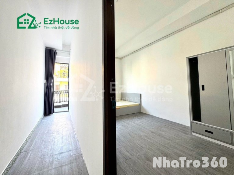 2 phòng ngủ, 1 bếp, ban công, sân thượng