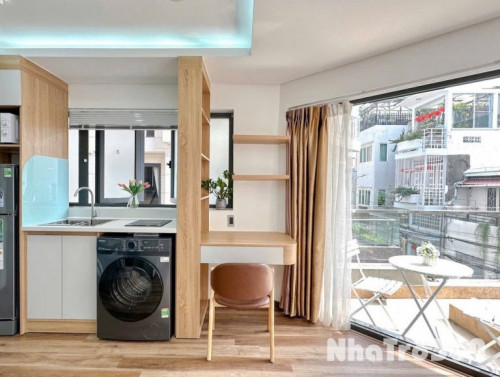 TRỐNG CĂN HỘ 1PN SIÊU RỘNG BAN CÔNG QUẬN 3