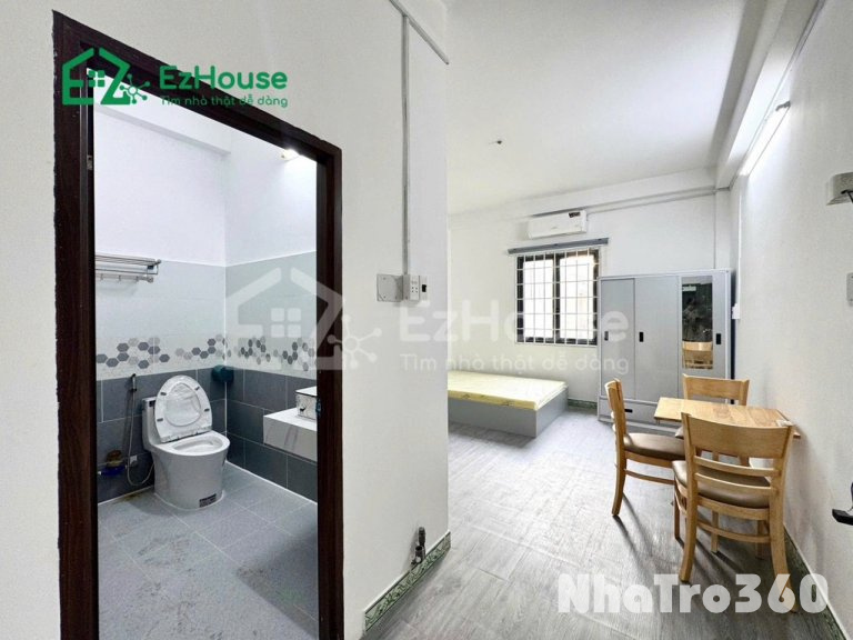 Full nội thất, 35m2, khoá vân tay, bao thoáng mát