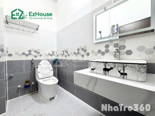 Full nội thất, 35m2, khoá vân tay, bao thoáng mát