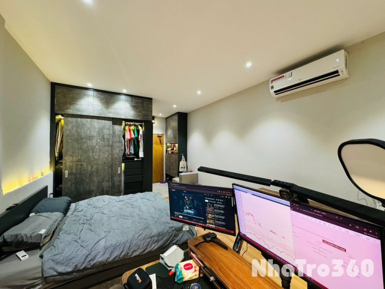 TRỐNG CĂN HỘ STUDIO TÁCH BẾP CỰC SANG TẠI Q10