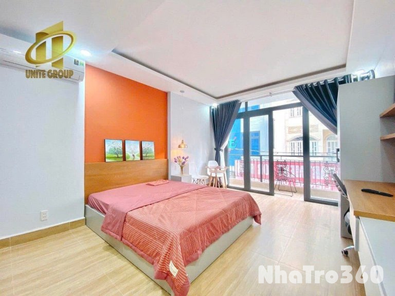 Căn hộ cho thuê ngay trung tâm quận 1, có cửa sổ đón nắng, rỗng rãi thoáng mát