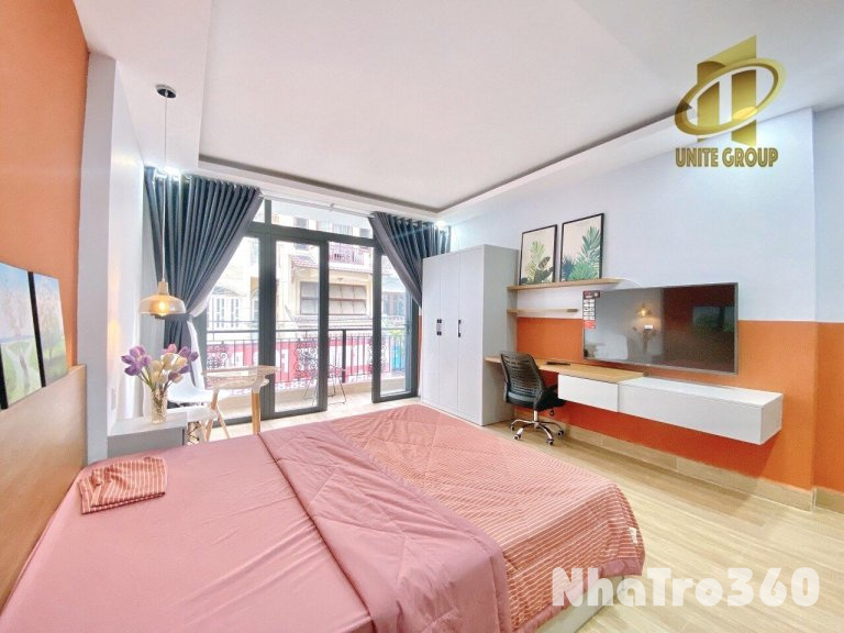 Cho thuê căn hộ ban công, Q1 || ngay Nguyễn Thái Bình || gần chợ Bến Thành, cầu Calmette, Công viên 23 tháng 9