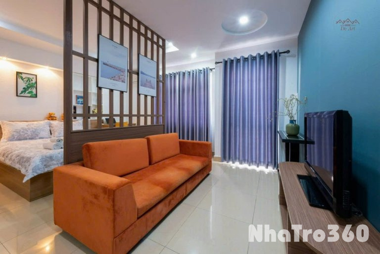 CĂN HỘ STUDIO RỘNG BAN CÔNG GẦN 50M2 QUẬN 1