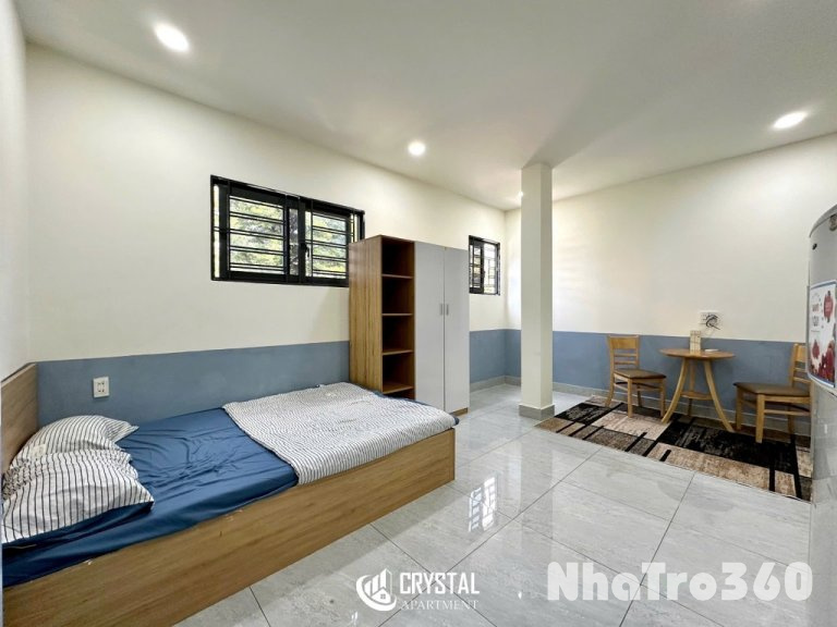 Phòng trọ full nội thất, có cửa sổ gần ĐHVăn Hiến