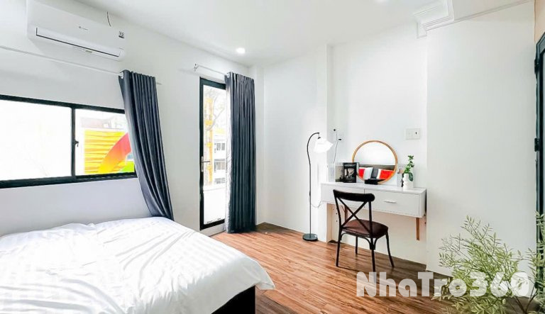Căn hộ cho thuê ngay trung tâm quận 5, có cửa sổ đón nắng, rỗng rãi thoáng mát