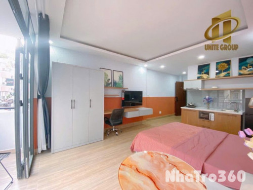 Căn hộ cho thuê ngay trung tâm quận 1, có cửa sổ đón nắng, rỗng rãi thoáng mát