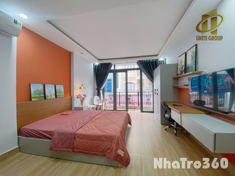 Cho thuê căn hộ ban công, Q1 || ngay Nguyễn Thái Bình || gần chợ Bến Thành, cầu Calmette, Công viên 23 tháng 9