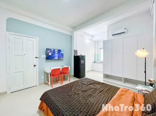 CHO THUÊ CĂN HỘ CỬA SỔ FULL NỘI THẤT QUẬN 8 GẦN CẦU NGUYỄN VĂN CỪ