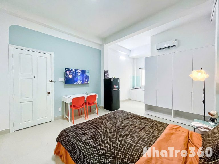 CHO THUÊ CĂN HỘ CỬA SỔ FULL NỘI THẤT QUẬN 8 GẦN CẦU NGUYỄN VĂN CỪ