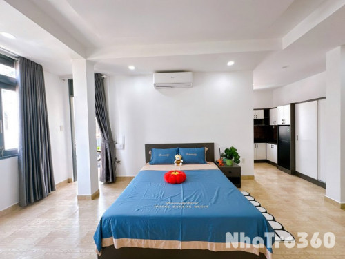 Cho thuê căn hộ Studio Ban công Q10 gần toà nhà Viettel