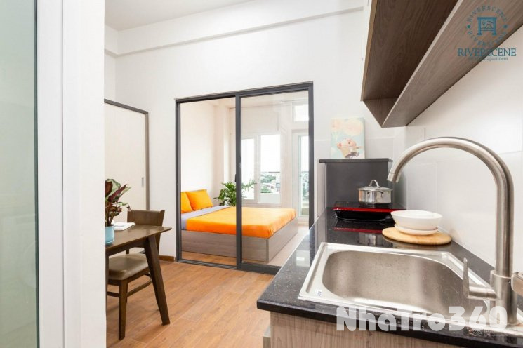 Cho thuê căn hộ 1PN, ban công, Q4 || ngay Tôn Thất Thuyết || gần ĐH Nguyễn Tất Thành, cầu Kênh Tẻ, Nhà thờ Xóm Chiếu