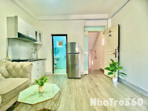 Cho thuê căn hộ 1PN, ban công, Q1 || ngay Đề Thám || gần Đại Học Văn Lang, Công viên 23 tháng 9, cầu ông Lãnh