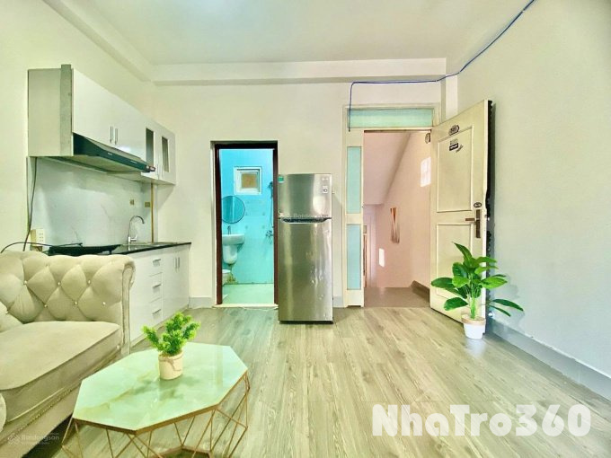 Cho thuê căn hộ 1PN, ban công, Q1 || ngay Đề Thám || gần Đại Học Văn Lang, Công viên 23 tháng 9, cầu ông Lãnh