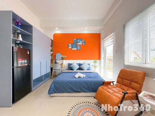 CĂN HỘ DỊCH VỤ STUDIO QUẬN 8 CÓ BAN CÔNG GẦN CẦU NGUYỄN VĂN CỪ