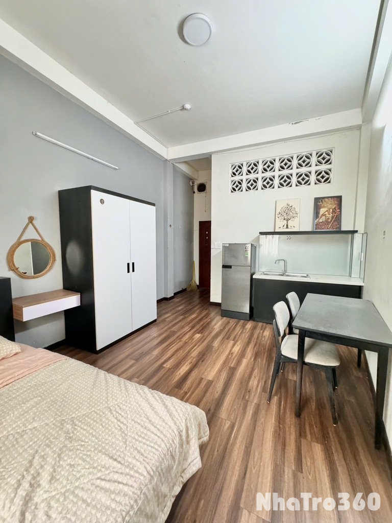 Cho thuê studio full nội thất tại Ký Con quận 1