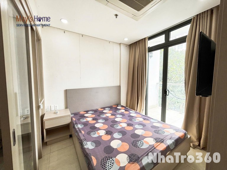 Cho thuê căn hộ 1PN, ban công, Q1 || ngay Trần Hưng Đạo || gần ĐH Văn Lang, Công Viên 23 Tháng 9, cầu Nguyễn Văn Cừ