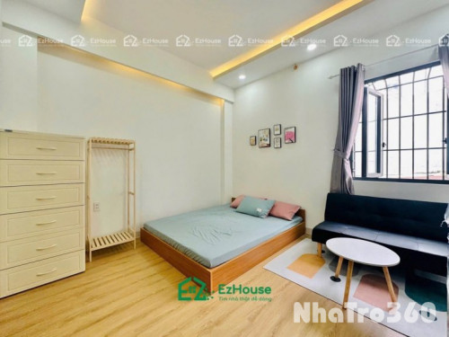 Phòng full nội thất, cửa sổ, máy giặt riêng