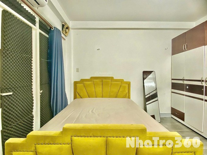 Cho thuê căn hộ 1PN, ban công, Q1 || ngay Đề Thám || gần Đại Học Văn Lang, Công viên 23 tháng 9, cầu ông Lãnh