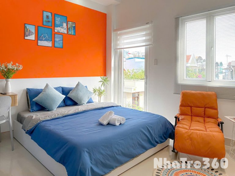 CĂN HỘ DỊCH VỤ STUDIO QUẬN 8 CÓ BAN CÔNG GẦN CẦU NGUYỄN VĂN CỪ