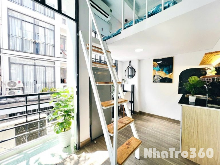 DUPLEX BAN CÔNG FULL NT NGAY NGÃ TƯ BẢY HIỀN - TB