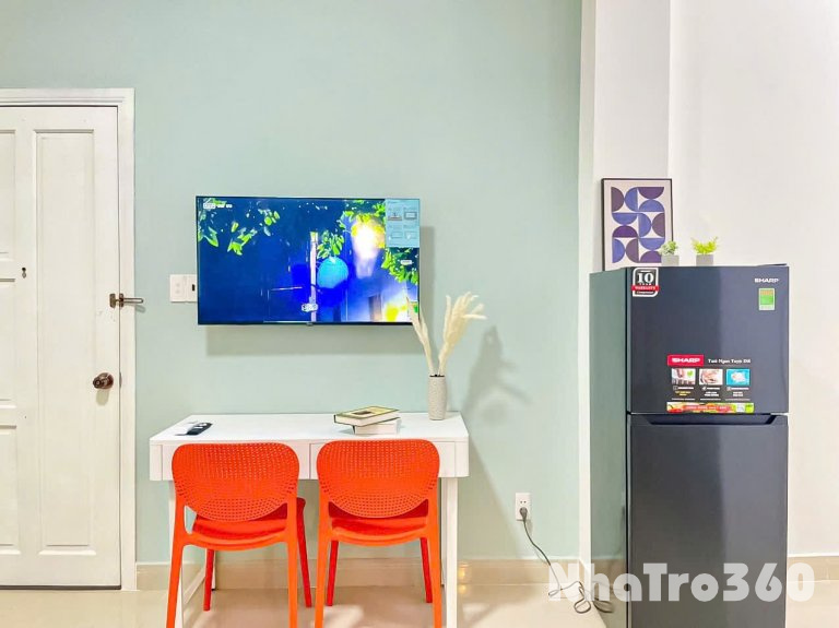 Căn hộ cho thuê ngay trung tâm quận 8, có cửa sổ đón nắng