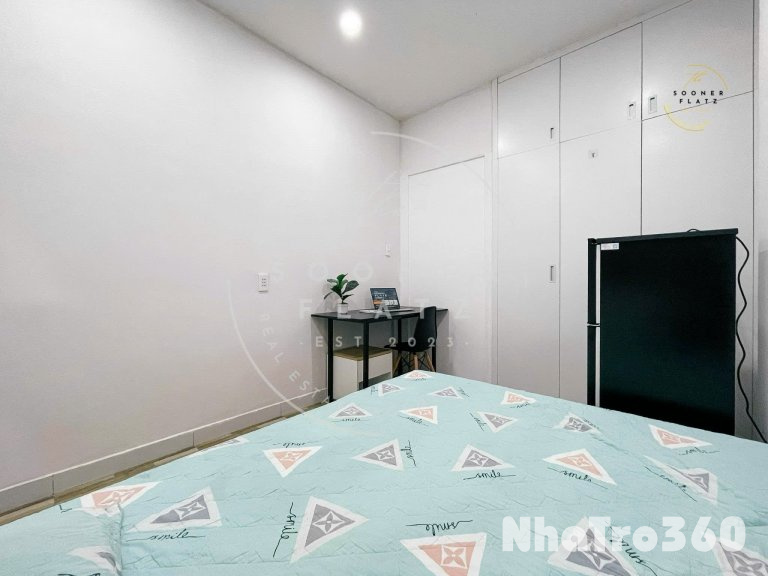 Cho thuê căn Studio cửa sổ Full nội thất gần Khu K300