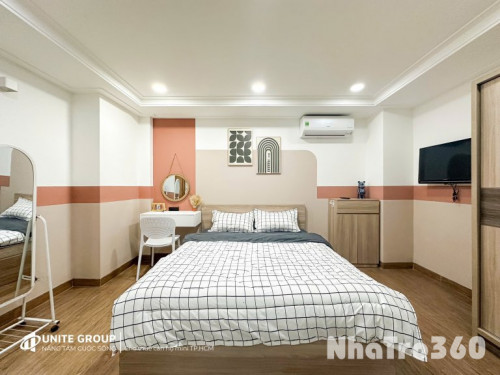 Căn hộ Studio Full nội thất- nhà mới nằm trên Cách mạng Tháng Tám , giáp Q.10