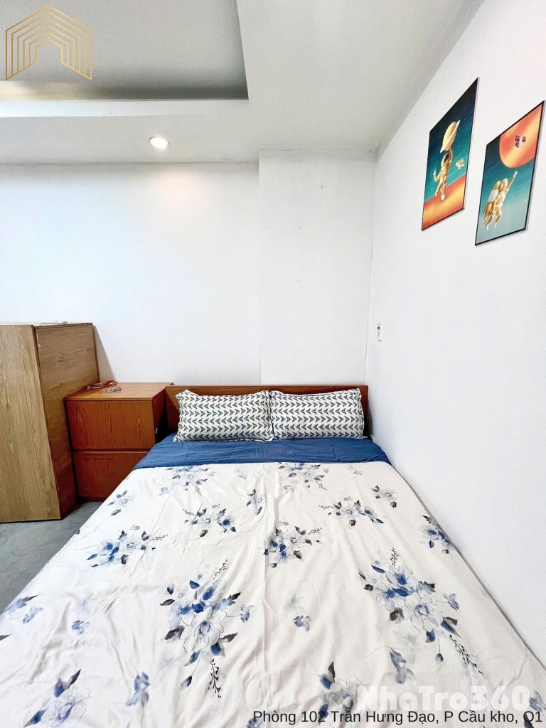 CHO THUÊ CĂN HỘ CỬA SỔ FULL NỘI THẤT QUẬN 1 GẦN CẦU NGUYỄN VĂN CỪ