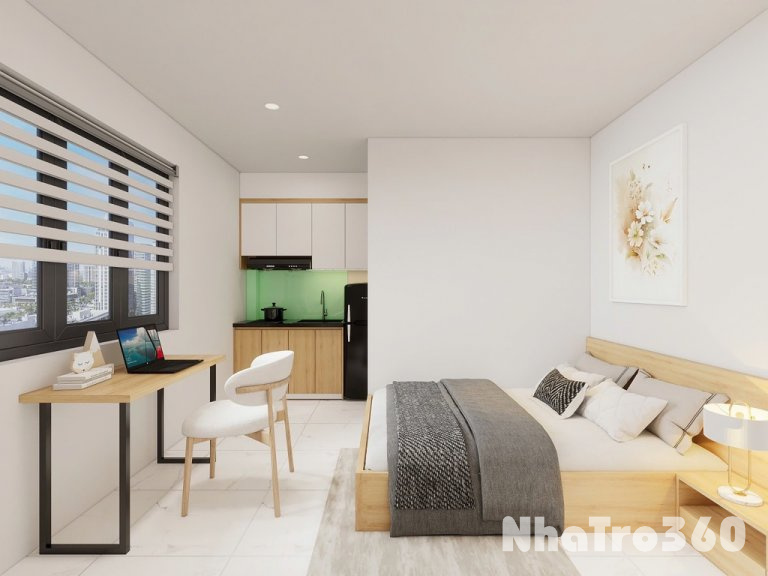 Cho thuê phòng studio mới 100%