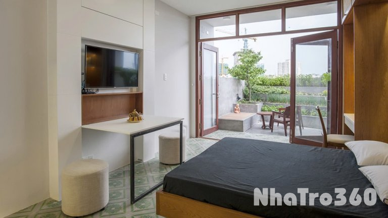 Căn hộ full nội thất ban công Nam Kỳ Khởi Nghĩa