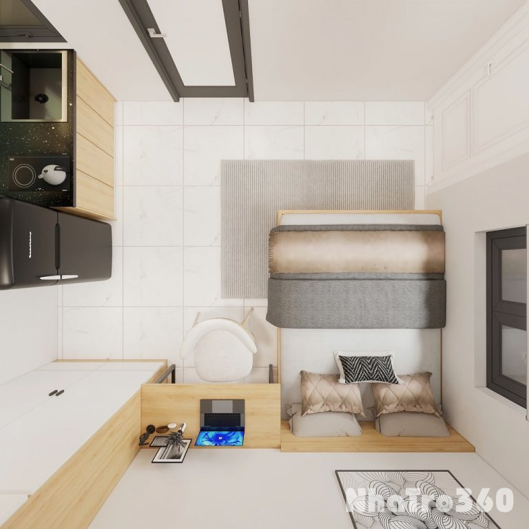 Cho thuê phòng studio mới 100%