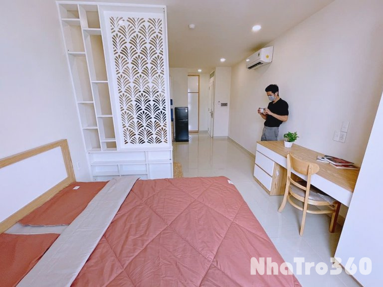 Cho thuê căn hộ cửa sổ, Q8 || Dương Bá Trạc || gần Nguyễn Văn Cừ, cầu Chữ Y, CV Dạ Nam