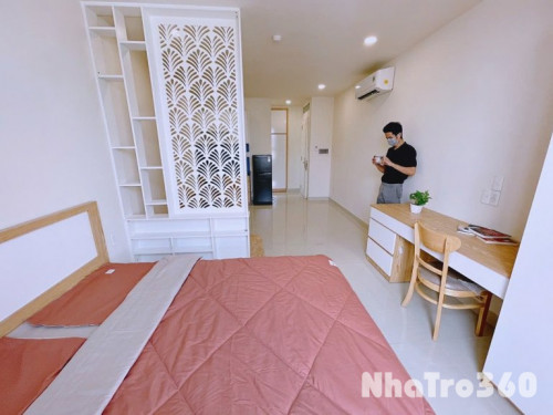 Cho thuê căn hộ cửa sổ, Q8 || Dương Bá Trạc || gần Nguyễn Văn Cừ, cầu Chữ Y, CV Dạ Nam