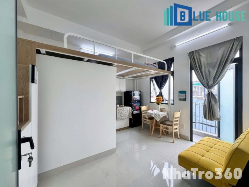 Duplex ban công lớn, full nội thất ngay khu Etown Cộng Hoà 🔥