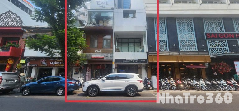 Cho thuê nhà Mặt Tiền 37-39 Đông Du,P.Bến Nghé, Quận 1_Diện tích: 8m x 20m