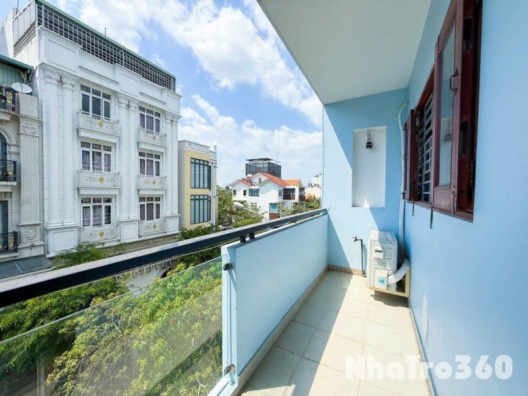 Căn studio full nội thất ban công KDC Trung Sơn