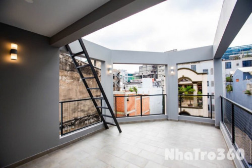 Căn hộ cho thuê ngay trung tâm quận 1, có cửa sổ đón nắng