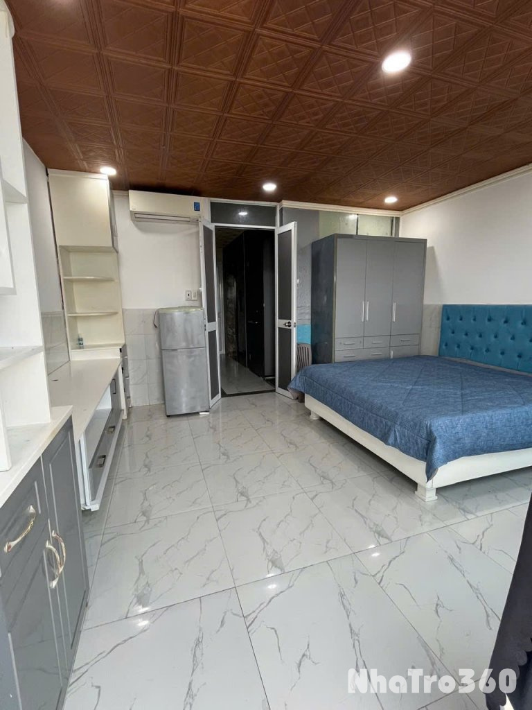 Cho thuê căn hộ Studio Ban công, tách bếp Q8 gần cầu Nhị Thiên Đường