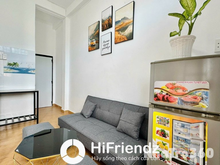 Phòng full nội thata, ban công, gác