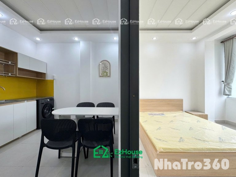 Phòng full nội thất, máy giặt riêng, ban công