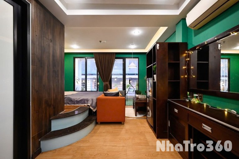 Căn hộ cho thuê ngay trung tâm quận 5, có cửa sổ đón nắng, phòng mới tinh